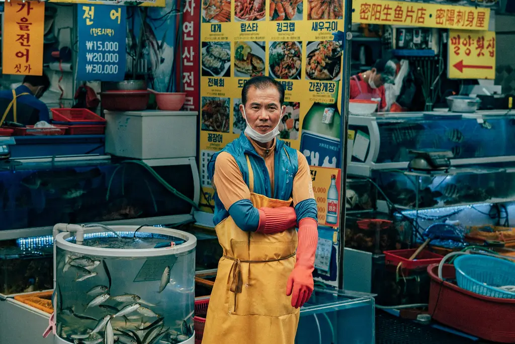 海雲臺，韓國釜山的蔚藍海岸